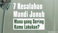 7 Kesalahan Mandi Junub