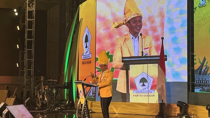 Ketua Umum Golkar Bahlil Lahadalia.