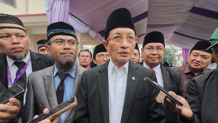 Menteri Agama Nasaruddin Umar meresmikan Sekolah Tinggi Agama Islam (STAI) Aisyah Binti Abu Bakar di Kabupaten Bogor, Sabtu, 18 Juli 2026.