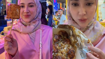Liburan Miskah Shafa di Korea Selatan, Cicip Es Krim hingga Marshmallow
