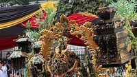 Tema ini mengangkat semangat perjuangan rakyat Blambangan dalam mempertahankan tanah kelahirannya dari penjajahan VOC (Foto: Praditya Fauzi/detikjatim)