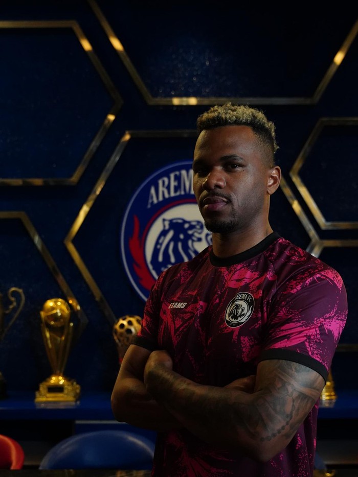 Arema FC rekrut striker asal Brasil, Gustavo Henrique Rodrigues