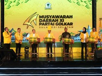 Di Hadapan Bahlil, Gubernur Sulsel Apresiasi DPRD F-Golkar Dukung Pembangunan