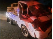 Microsleep-Tabrak Kontainer di Tol Jagorawi, Pengemudi Pikap Terluka