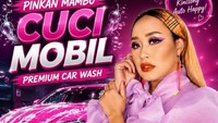 Gebrakan Baru Pinkan Mambo, Buka Usaha Cuci Mobil Premium