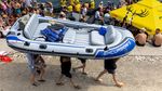 Ribuan Peserta Arungi Sungai Drina dalam Festival Tahunan di Serbia