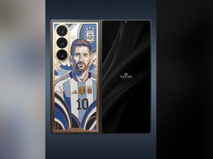Galaxy Z Fold 8 Ultra Berlapis Emas Ini Cuma Buat Fans Messi yang Berduit