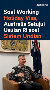 Video: Soal Working Holiday Visa, Australia Setujui Usulan RI soal Sistem Undian
