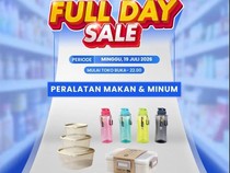 Transmart Full Day Sale! Peralatan Makan & Minum Mulai Rp 12.000