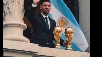 Apakah Messi dan Argentina akan kembali menjadi juara Piala Dunia? Foto: X.com