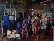 Kemarau di Lampung Selatan Meluas, 70 Ribu Liter Air Bersih Disalurkan