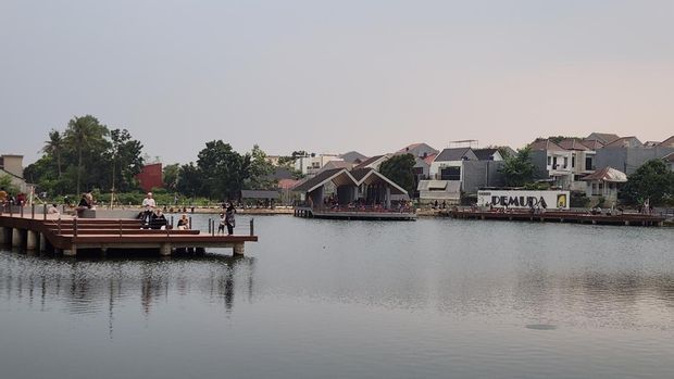 Embung Pemuda, hidden gem di Jagakarsa Embung Pemuda, hidden gem di Jagakarsa