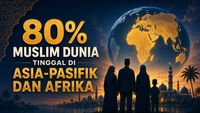 Ternyata 80% Muslim Dunia Tinggal di Asia-Pasifik dan Afrika