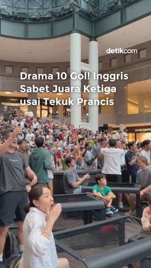 Video: Kata Mereka soal Drama 10 Gol Inggris Vs Prancis