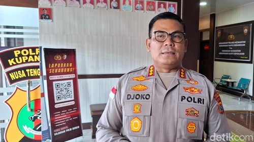Foto : Kapolresta Kupang Kota, NTT, Kombes Djoko Lestari. (Yufengki Bria/detikBali).