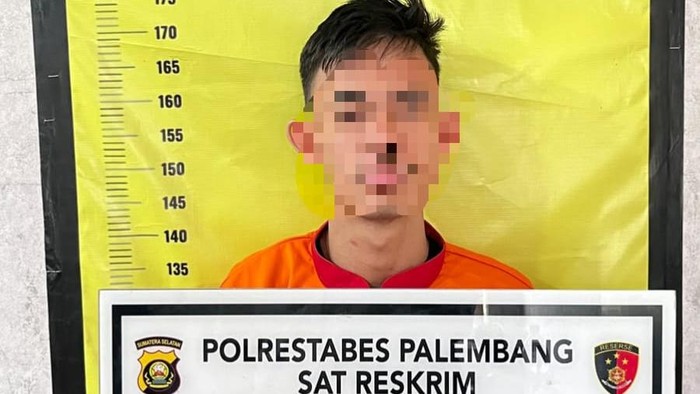 Oknum ASN pelaku penipuan di Palembang saat ditangkap polisi