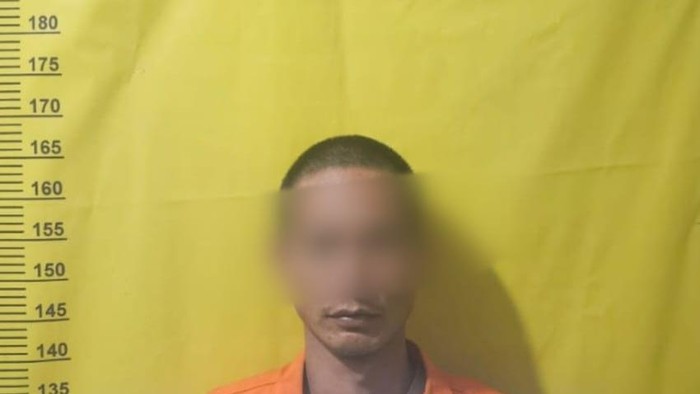 Pelaku curanmor di Palembang saat ditangkap polisi