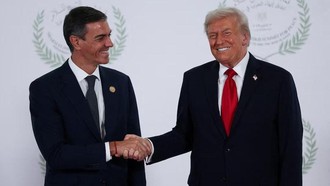 Kerap Bersitegang, PM Spanyol dan Trump Bakal Satu Tribun di Final Pildun