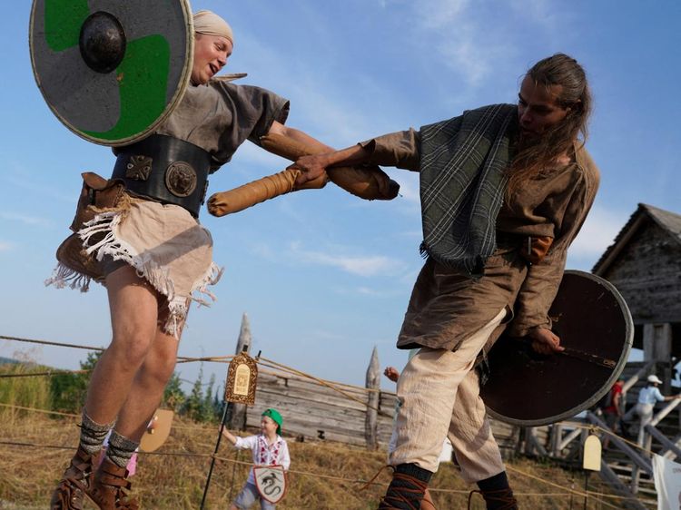 Serasa di Zaman Romawi, Festival Getodava Tampilkan Aksi Prajurit dan Gladiator