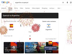 Google Kasih Kembang Api Sambut Spanyol Juara Piala Dunia 2026