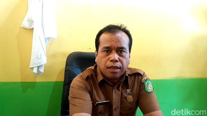 Sekretaris Lurah Harjosari I, Juan Very Lingga.