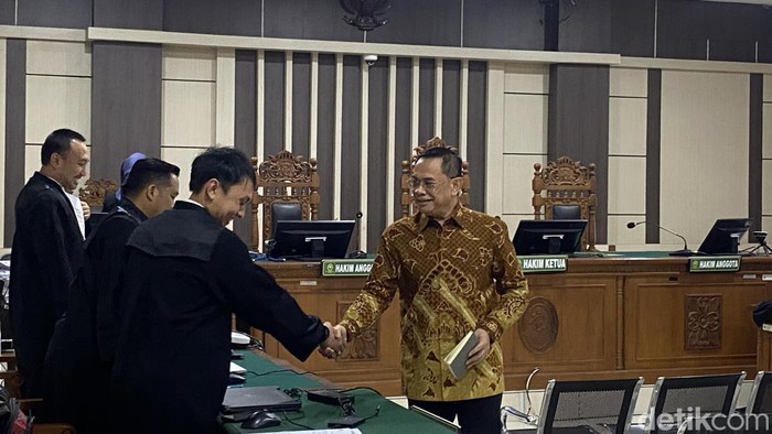Bupati Pati nonaktif, Sudewo di Pengadilan Tipikor, Kecamatan Semarang Barat, Kota Semarang, Senin (20/7/2026).