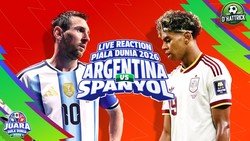 dHattrick Live Reaction: Spanyol Vs Argentina