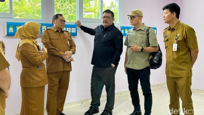 DPRD dan Dinkes Kaltim cek bangunan baru pandurata di RS AWS Samarinda, Kaltim
