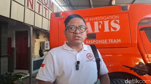 etua IDI TTU Sondang Herikson Panjaitan diwawancarai seusai pemeriksaan di Polda NTT, Senin (20/7/2026).