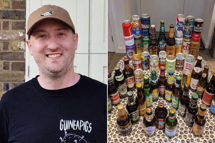 Fans Piala Dunia Ini Beli Bir dari 48 Negara, Diminum Tiap Tim Tersingkir