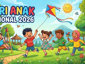 30 Poster Selamat Hari Anak Nasional 2026 yang Lucu dan Gratis Diedit