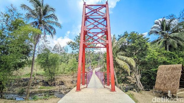 Jembatan Merah di Ciamis Jembatan Merah di Ciamis