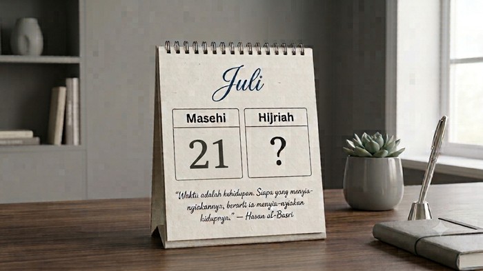 Kalender Hijriah 21 Juli