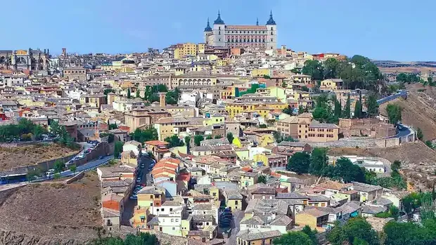 Kota tua Toledo di Spanyol