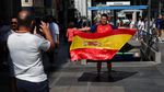 La Furia Roja Juara, Ribuan Fans Rayakan Kemenangan di Landmark Spanyol