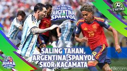 Video: Tanpa Gol, Spanyol Terus tekan Argentina di Final Bola Dunia!