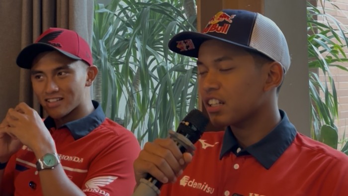 Mario Aji dan Veda Ega Pratama