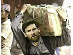 Meme Yamal Mandikan Messi Usai Juara Piala Dunia, Ronaldo Meringis