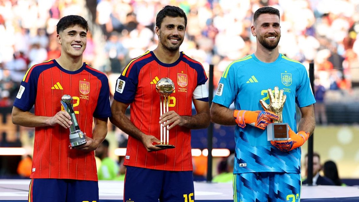 Pau Cubarsi, Rodri, Unai Simon Pau Cubarsi, Rodri, Unai Simon