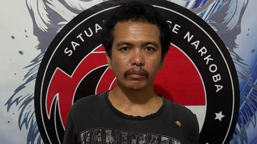 Pegawai PPPK Pemkab Tabanan yang edarkan sabu ditangkap di Banjar Jadi Babakan, Desa Banjar Anyar, Kecamatan Kediri, Tabanan. (Dok Humas Polres Tabanan)