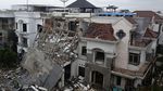 Penampakan Rumah Rusak Usai Ledakan di Grand Polonia Medan