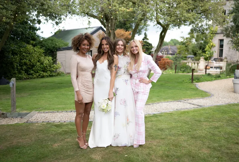 Pernikahan Mel C Spice Girls dengan model Australia Chris Dingwall.