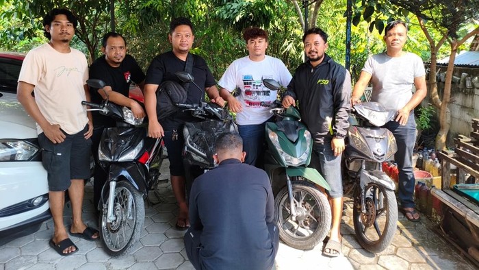 Polisi menangkap maling motor di 4 TKP di Grobogan. Diunggah Senin (20/7/2026).