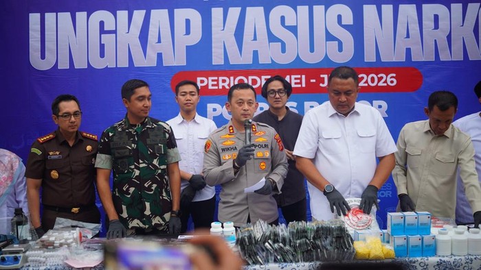 Polisi Ungkap Peredaran 'Pod Getar' Narkoba di Bogor, Kasus Pertama Se-Jabar
