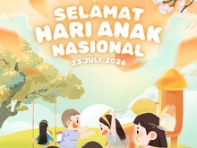 Rangkaian Acara Hari Anak Nasional 2026, Ini Kegiatan Nasionalnya!