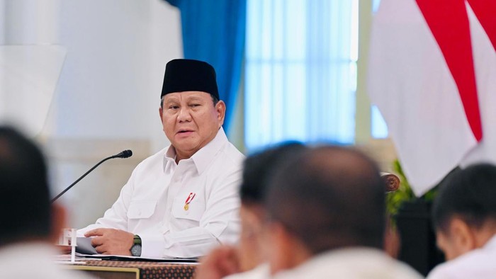Prabowo di Istana