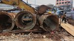 Proyek Gorong-gorong Bikin Jalan Ciledug Macet Tiap Hari