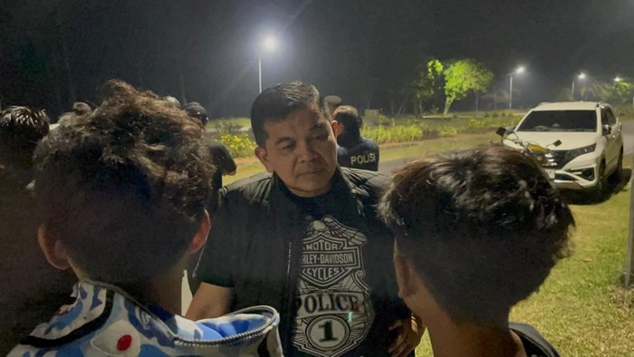 Razia geng motor di Bengkulu.