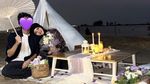 Sajidah Halilintar Rayakan Ultah di Pantai hingga Makan di Resto Korea
