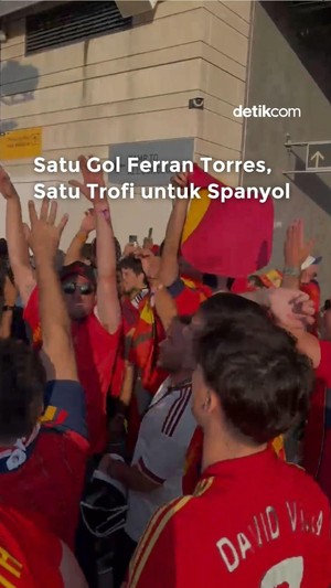 Video: Satu Gol Ferran Torres, Satu Trofi untuk Spanyol